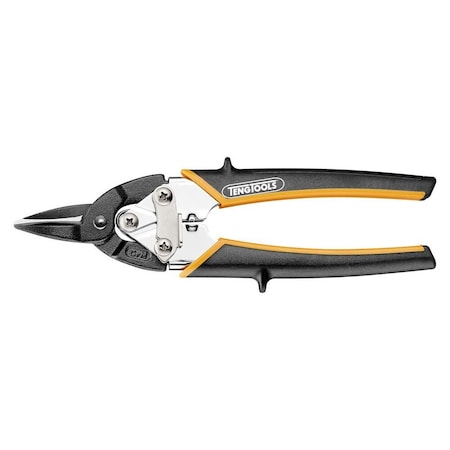 Teng Tools 7 Inch Straight Cut Aviation Tin Snip Pliers 491-7N